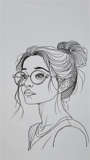 Lady face drawing #shorts #drawing #ladyface #facedrawing #lady #viralvideo