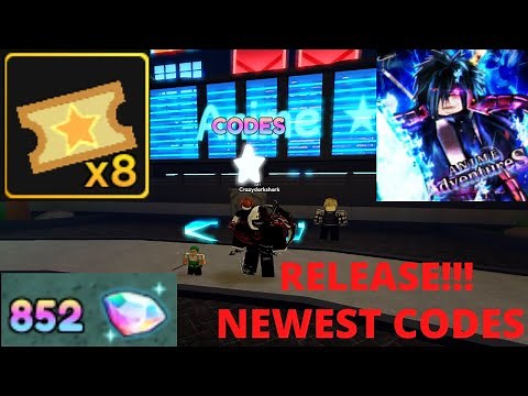 *13 NEWEST CODES* *SUMMON TICKETS* ALL WORKING IN ANIME ADVENTURES JULY 2022! Roblox Game.