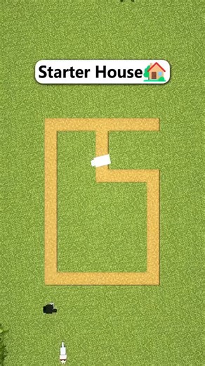 Beaver Arts on Instagram: "Minecraft Starter House 🏠Get the new 3D build guide now link in bio 📝 #minecraft #minecraftbuild #minecrafttutorial #minecraftbuilding #minecrafthouse"