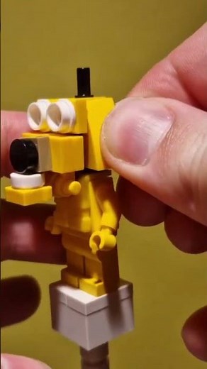How to build Springbonnie from into the pit with LEGO #fnaf #howtobuild #fivenightsatfreddys #lego