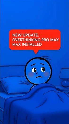 Overthinking Pro Max Installed🤯😂 #animation #funny#overthinking