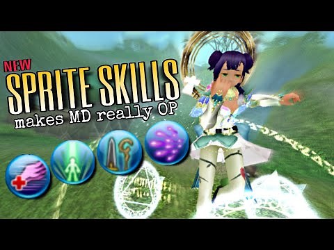 Toram Online - SPRITE SKILLS REVIEW | New Magic Device SKILL TREE