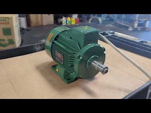 Leroy Somer 5HP Eectric Motor 200V 3 Phase 1720 RPM LS100L 60 Hz