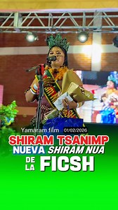 SHIRAM NUA FICSH 2026 - 2027 SHIRAM TSANIMP ES LA NUEVA REINA DE LA FICSH, ESTO FUERON SUS PALABRAS DE AGRADECIMIENTOS. | Lino Israel