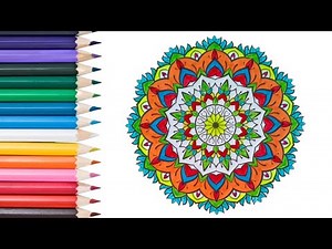 Mandala Drawing Tutorial for Adults | Step-by-Step Relaxing Art for Beginners