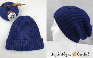 Fisherman's Rib Crochet Hat - Free Crochet Pattern