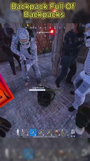 Backpack Full Of Backpacks - Rust Console