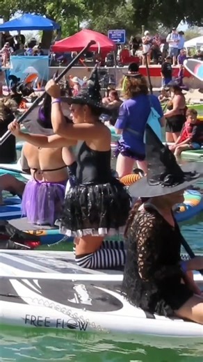 Witches Paddle Lake Havasu Halloween Party #reels #Halloween #witchespaddle #lakehavasu #havasustreetscene #Party #witch | TrampsWorld.com