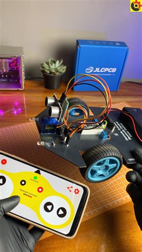 SriTu Hobby on Instagram: "Obstacle avoidance and Bluetooth Control Smart Car with Arduino Nano R4 board In this project, we will learn how to make a multifunctional smart car using the Arduino Nano R4 board. #JLCPCB #arduino #R4 #Smart_Car #arduinonano #arduinoprojects #arduinoprogramming #diy_projects #diy_car #arduino_tutorials #Bluetooth #bluetooth_control #electronicprojects #electronictutorials #srituhobby #sritu_hobby #SriTu_Hobby_App #SriTu_Hobby_Shop"