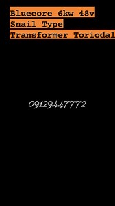 Bluecore 6kw 48V Snail Type Transformer. Match sa waterpump at welding machine. Mppt: 250voc 120A #followerseveryonehighlights #fypシviralシ2024 #fypシ゚viralシ #followerseveryone #BluecoreHybrid #ContentMonetization | Nolan Solar