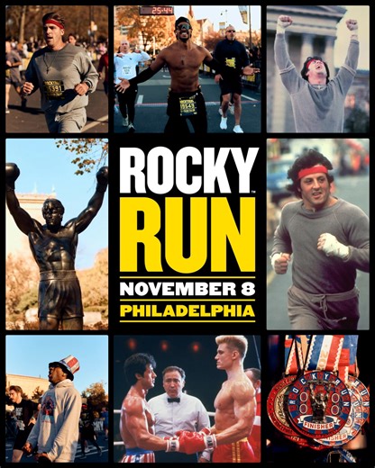 Join 30,000 RUNNERS from around the world at the legendary ROCKY RUN – register today! 📍 Philadelphia, PA, U.S.A. 📅 Saturday, November 8, 2025 Registration is on track for a record-breaking sellout. Once SOLD OUT, registration will officially close. | Rocky Run