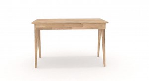 Unique Computer Table, Solid Oak Wooden Table, Desktop, Minimalistic Design Wooden Computer Table, Wooden Computer Desk - Etsy