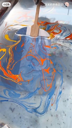 372K views · 311 reactions | Dive into a mesmerizing world of art at Liu Zhiying Art Gallery in Baoding, Hebei!  Watch colors dance, as if painting Chinese classical ink painting. Experience art in motion. : xiaohongshu-笑笑的手作日记 #Hebei #Baoding #Ebru #Art #ArtisticBliss #ColorfulCreations #NatureInspired #CraftyVibes #InnovativeArt #CreativeProcess #ArtisticExpression #VividHues #ColorSplash #ArtisticJourney | Fantastic China | Facebook