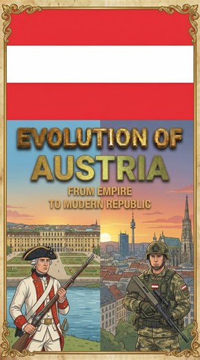 Evolution of Austria 🇦🇹 #historyforeveryone #aiart #cinematic #history #historylovers #medieval #reels #ancienthistory | History For Everyone