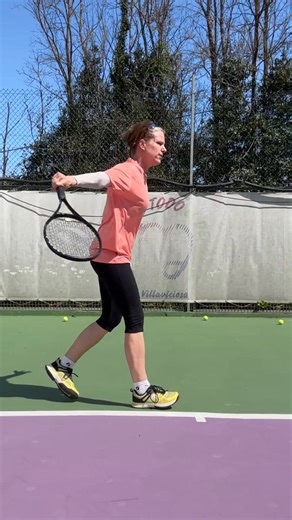 67K views · 383 reactions | Does your backhand slice float? Maybe you're keeping your racket face too open at contact point? Check out what it should look like on contact: The racket face should be almost closed/ only ever so slightly open. #stiga #tenniscoaching #tennisdrills #onlinetennisinstructions #onlinetennislessons #onlinetennislesson #onlinetennisinstruction #onlinetennis #tennisteaching #meikebabel #tennistechnique #tennistechnik | Meike Babel | Facebook