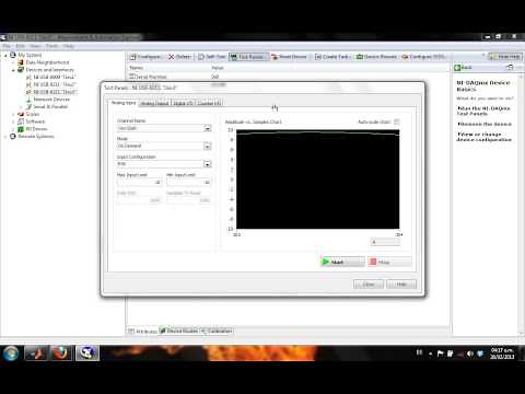 Tutorial 1 - Simulación de una NIDAQ y Adquisición de datos con MATLAB