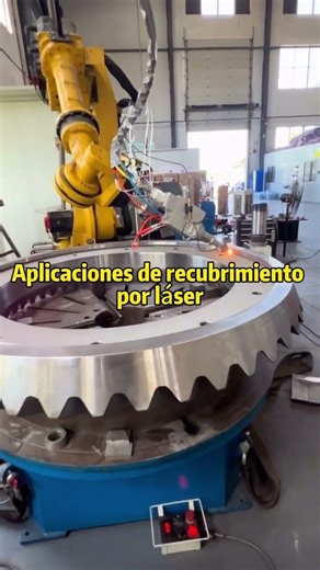 Laser cladding applications #industrialautomation #automobile #industrialrobot #machine #robot