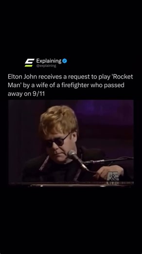 Explaining on Instagram: "“Rocket Man” isn’t just one of Elton John’s biggest hits, it’s the song that helped define his legacy. Released in 1972, it captured a mix of loneliness, ambition, and wonder that people still connect with decades later. Even without knowing the inspiration, listeners feel the weight of a person drifting between two worlds, trying to balance dreams with the life they left behind. The song was written by Elton John and lyricist Bernie Taupin, who imagined space travel no