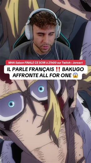 En LIVE à 21h ! Twitch : Joreact 🔴 ON RATTRAPE MHA VENEZ #mha #deku #bakugo #animeedits #react