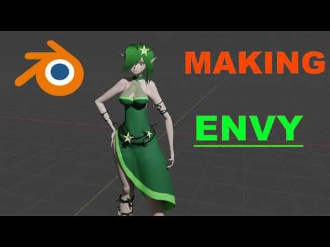 Making the ENVY character for my GAME