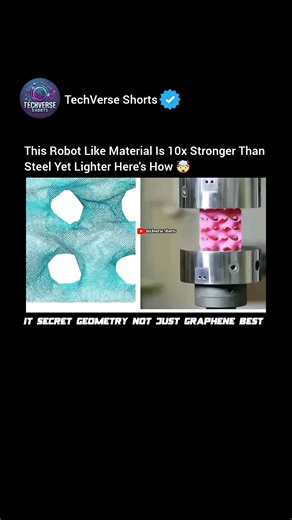 MIT Created a 3D Graphene Material That’s Ultra-Light & 10x Stronger Than Steel#shorts#engineering