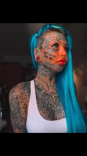 "Like an Angel Before Tattoos!"" – This Is What a 25-Year-Old Woman Looked Like Before Getting Over 600 Tattoos. Archive photos of this girl showed what an angelic beauty she was before such a terribIe decision.😨😳 https://bit.ly/4iNR0uh👇👇 | I Heart News