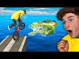 Jumping Off The MEGA RAMP As A PRO BMX RIDER! (Mods)