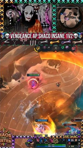 TRUESHOT VENGEANCE!! 👀🤡 - (AP SHACO 1v2 CARRY)