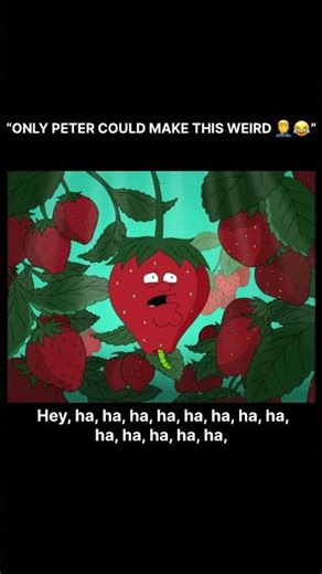 “Peter Strawberry vs. The Worm 🍓😂 #familyguy ”