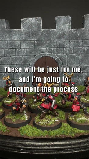 Starting a new series where I paint my favorite armies 1 model at a time #warhammer40k #ageofsigmar
