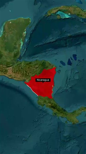Nicaragua Is Central America’s Hidden Giant 🌋#Nicaragua #Geography #TravelFacts #CentralAmerica #Volcanoes