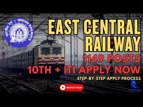 ECR Railway Apprentice Recruitment 2025 | 1149 Vacancies | No Exam | Direct Merit List!