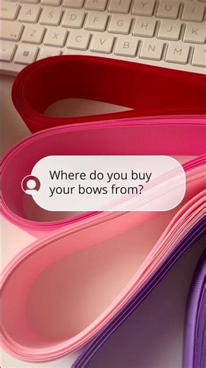 Here’s Where I Get My Bows From #diy #bow #creative #creator