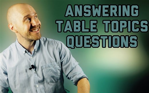 How to Answer a TABLE TOPICS Question (TOASTMASTER Tips)