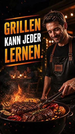 🔥 Grillen kann jeder lernen – man muss nur wissen, wie.
