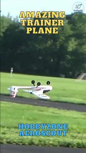Amazing Hobbyzone Aeroscout can fly better than you think