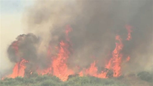 Springs fire in Moreno Valley nears full containment