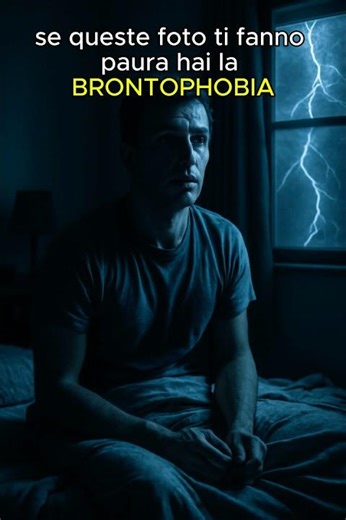 BRONTOPHOBIA, paura dei tuoni 😱 #shorts