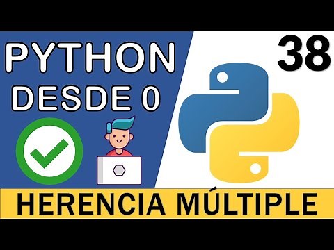 Herencia MÚLTIPLE en Python | Programación Orientada a Objetos | Curso Python 3 🐍 # 38