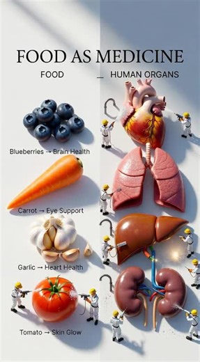 "Your Food is Secret Medicine 🤯🍎 | See What Happens Inside Your Body...