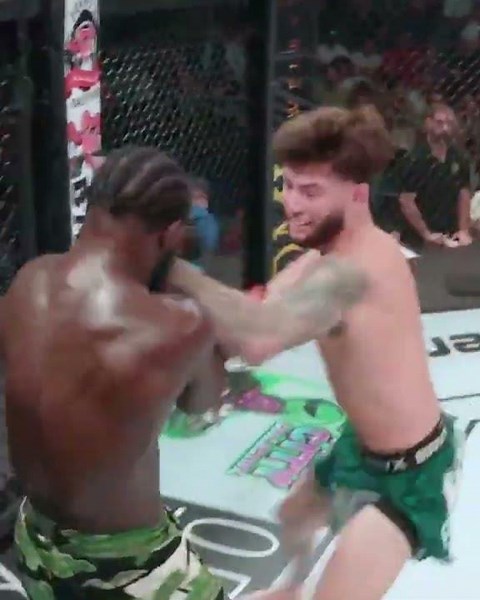 Make it 6-0 for Sean King! 📈 The undefeated Fighter To Watch gets the TKO! #FuryFC122