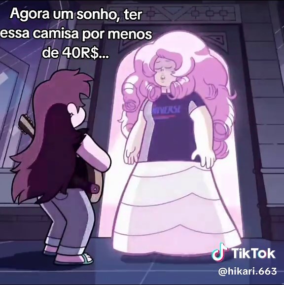 Um sonho... #stevenuniverse #stevenuniverso #tiktokshop #tiktok #fy | ai se você pudesse se quer imaginar