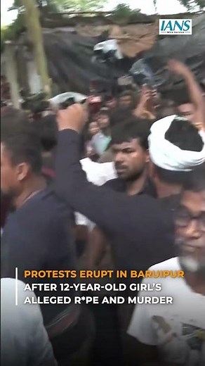 Protests Erupt in Baruipur After 12-Year-Old Girl’s Alleged Rape and Murder
