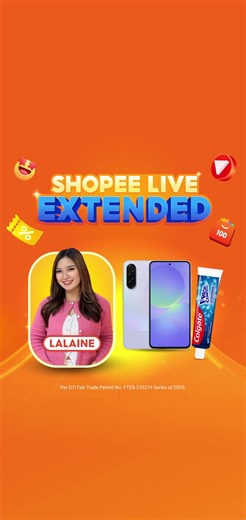 You can claim up to 50,000 SHOPEE COINS here 🤭🫢 👉 https://shopee.ph/ShopeeLiveEXTENDED Tune in now and mag-checkout na kasi we got big and exclusive discounts 🎊🎊🎊 | Shopee