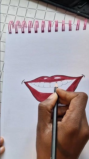 Comment dessiner une bouche? je te montre ... #tuto #dessin #dessindébutant #art