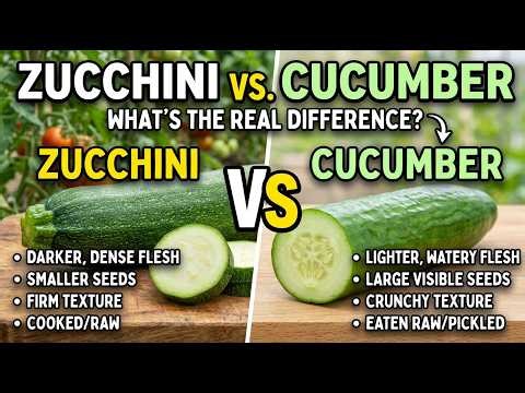 Zucchini vs. Cucumber: What’s the Real Difference?