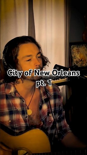 City of New Orleans (pt.1) #coversong #arloguthrie #willienelson #americana #guitar #stevegoodman