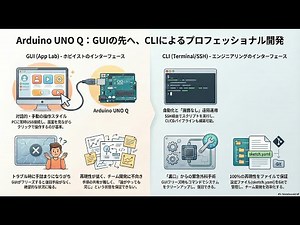 【Arduino UNO Q】GUIを卒業せよ！「CLI (コマンドライン)」を使うべき5つの理由と自動化の実践テクニック