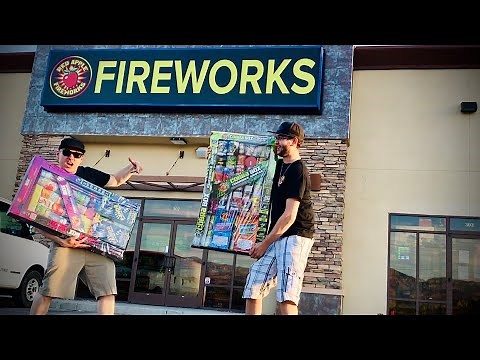 Road Trip to Red Apple Fireworks! ND to NV