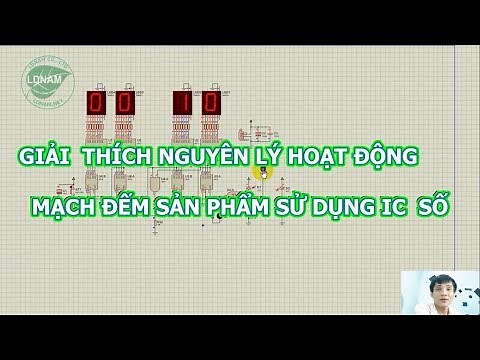 Giải Thích Nguyên Lý Hoạt Động Mạch Đếm Sản Phẩm sử dụng IC Số